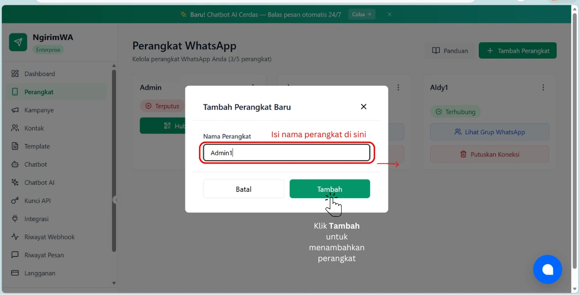 Nama perangkat